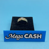 Ladies 18ct With Diamond Stone Solid Gold Ring Size 7 / Size N-O / 15-55